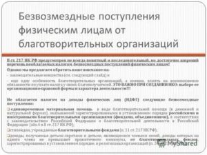 Как оказать благотворительную помощь физическому лицу организацией