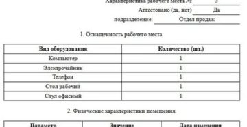 Характеристика рабочего места бухгалтера пример Характеристика рабочего места бухгалтера пример